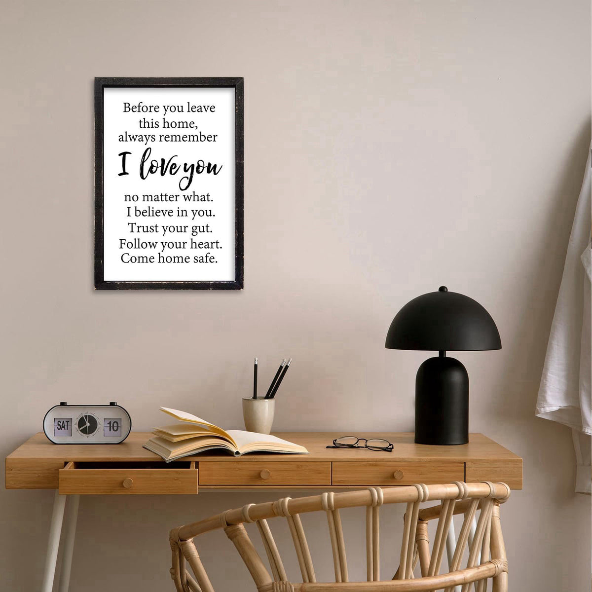 comurdyo Do It Anyway Wall Decor 24"x16" Mother Theresa Quotes Inspirational Sign Bible Verse Christian Motivati