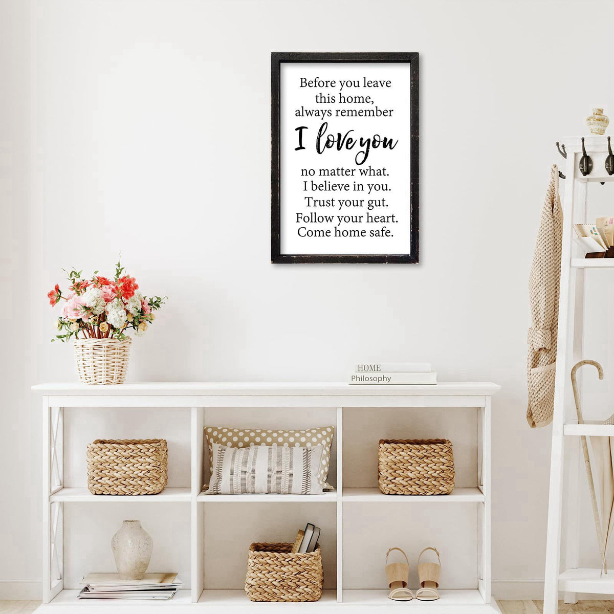 comurdyo Do It Anyway Wall Decor 24"x16" Mother Theresa Quotes Inspirational Sign Bible Verse Christian Motivati