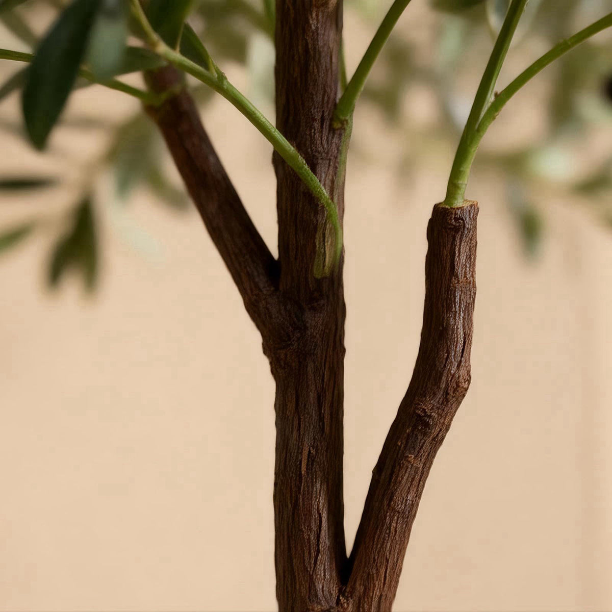 ENLETRAN Olive Tree Artificial Indoor 6FT with Pot | Faux Olive Tree, Realistic Trunk, Branches, Leaves and Fruits, Fake