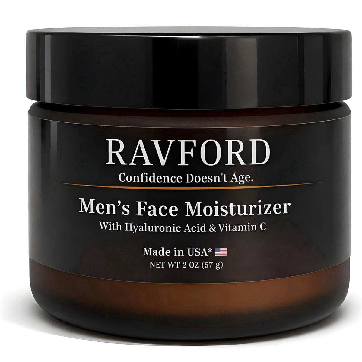 RAVFORD Men's Matte Face Moisturizer, Hyaluronic Acid & Vitamin C, 2oz – product photo (Face Moisturizers)