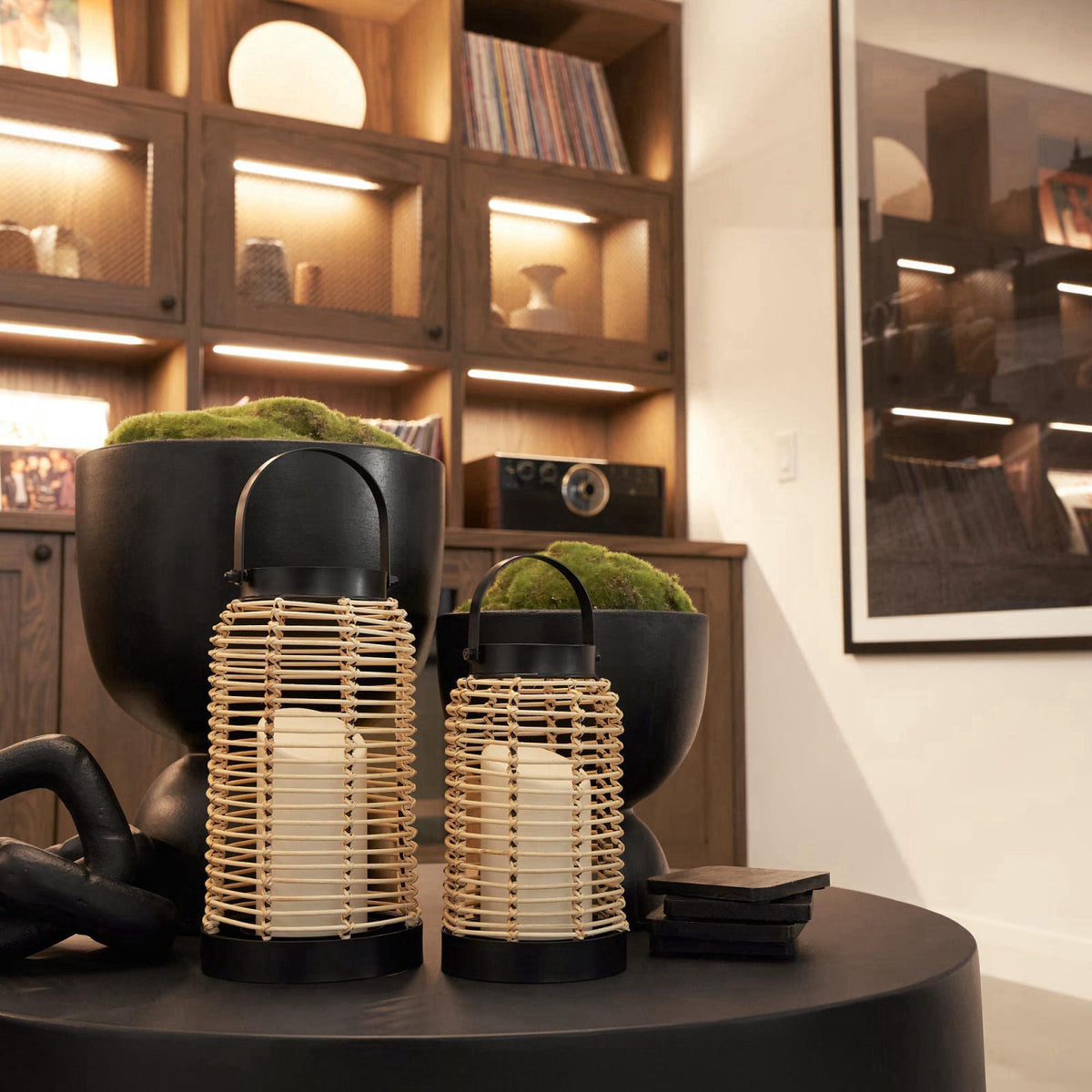 KIBAGA – Decorative Candle Lanterns on display