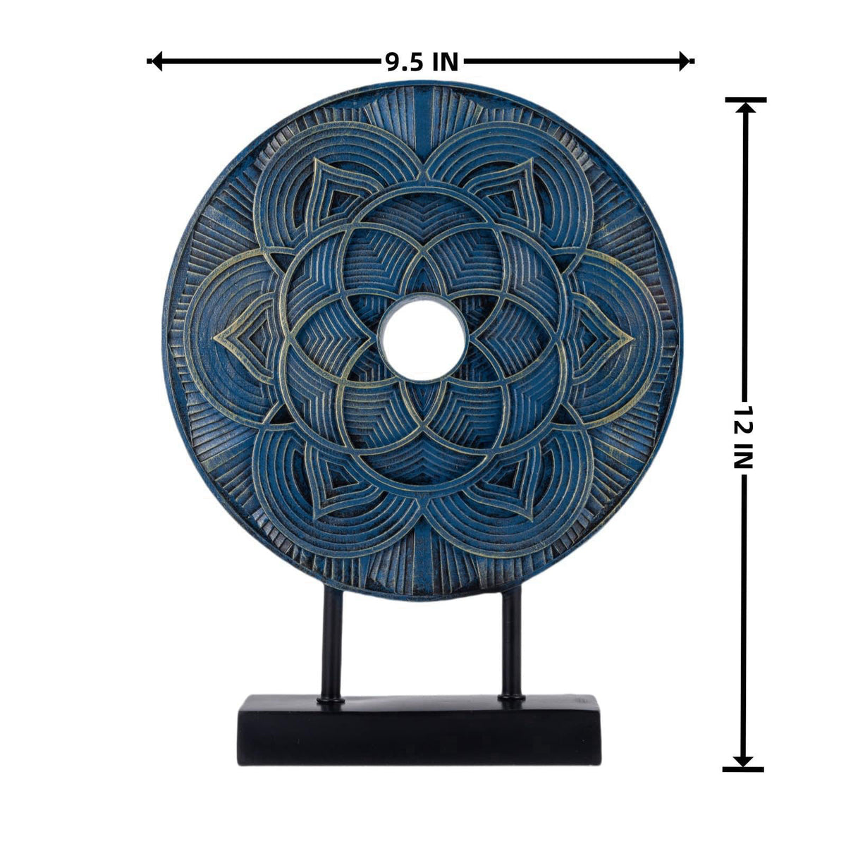 HODESunPure Modern Sculpture Decorative Objects Above Cabinet Decor Kitchen Elegant Home Decor Items Accents for Living 