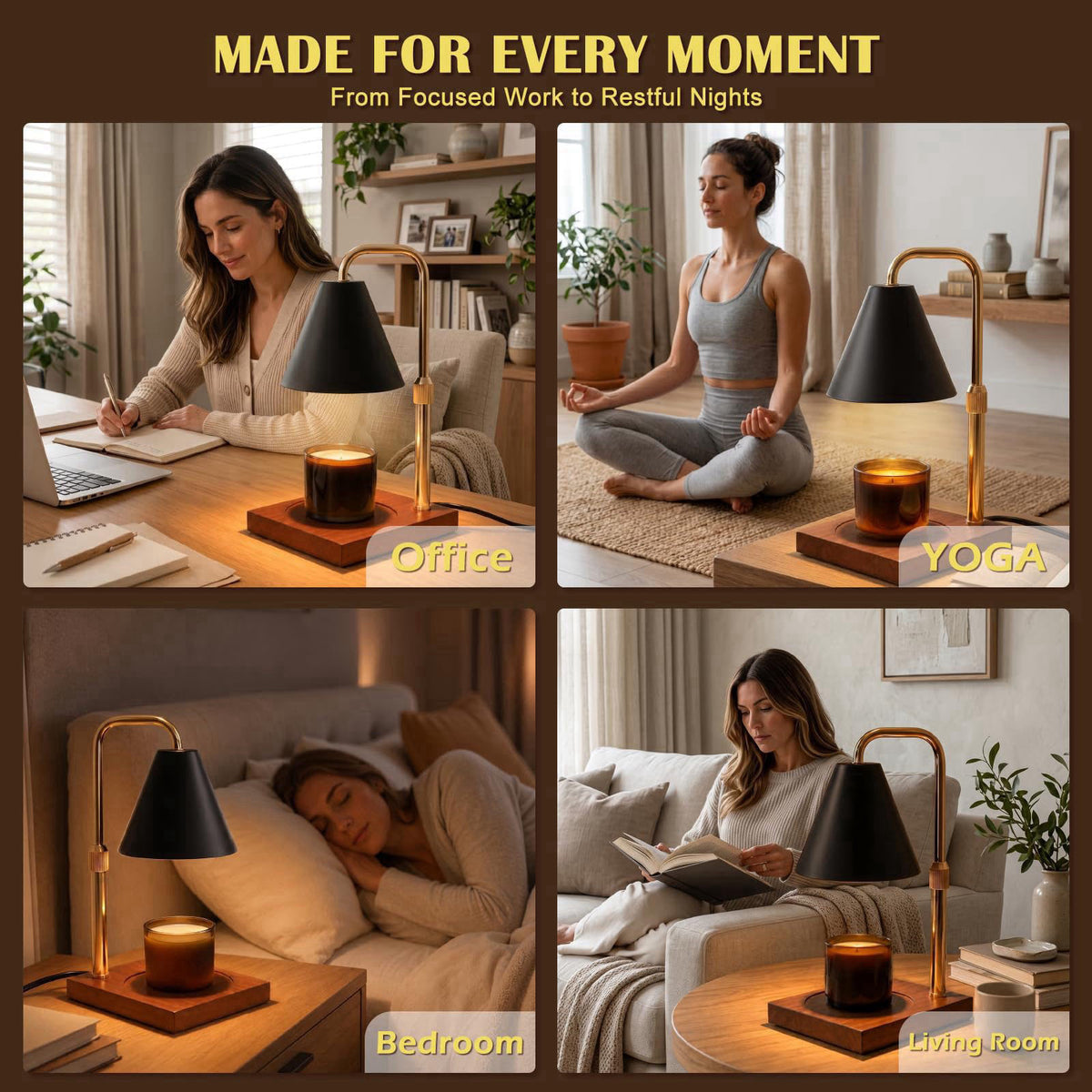 BJFFN – Candle Lamps on display