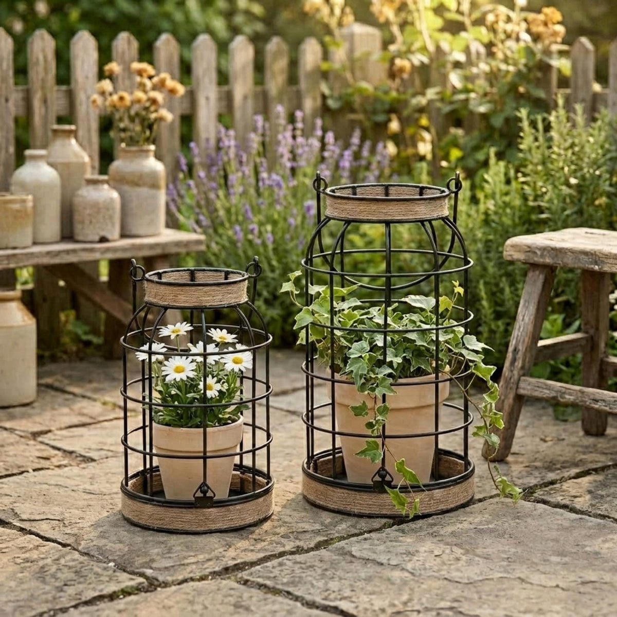 MATAHUM – Decorative Candle Lanterns on display