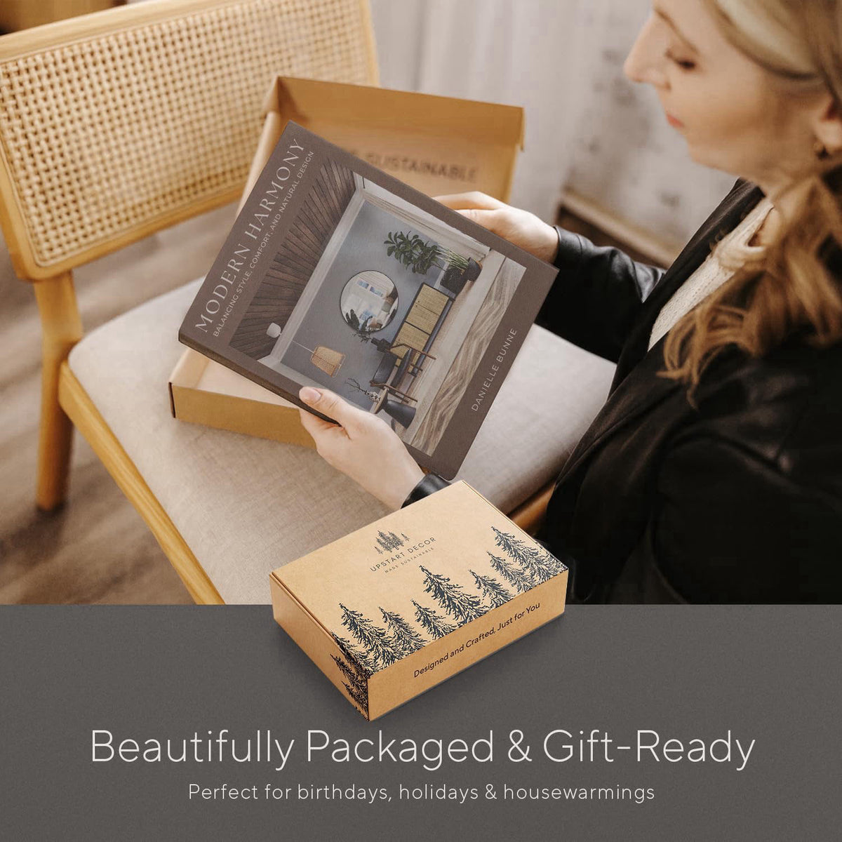 Upstart Decor – Decorative Boxes on display