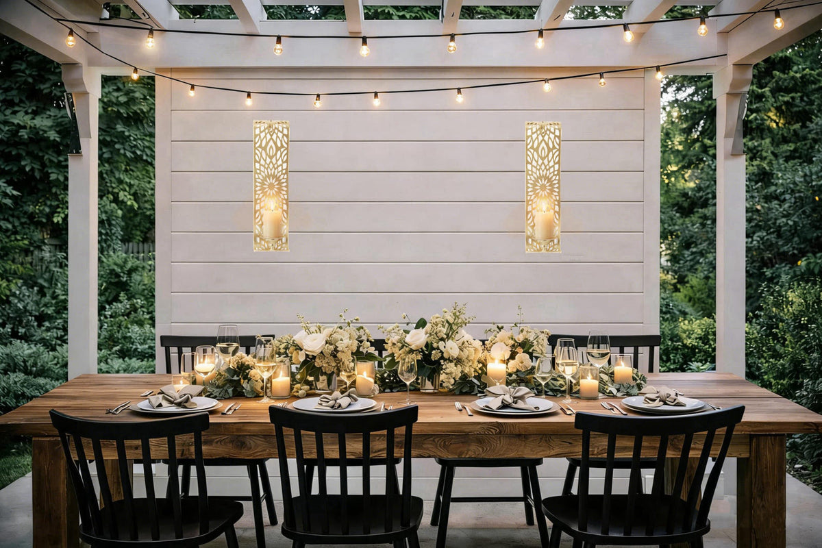 Capesaro – Candle Sconces on display