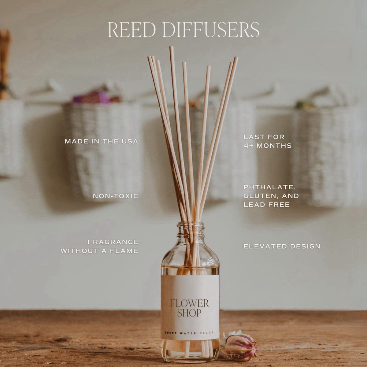 Sweet Water Decor – Reed Diffuser Sets on display