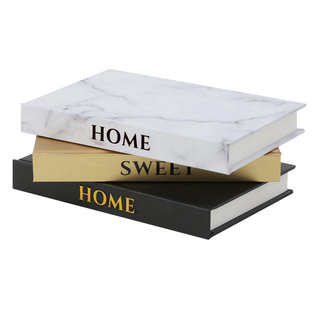 YD SZ YADOO Decorative Books with Blank Pages Inside for Coffee Table Decor,Shelf Decor or Table Decor,Faux Books Stack 