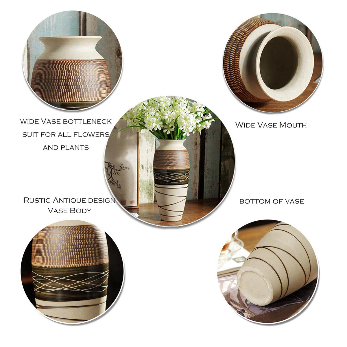 HUBUISH – Vases on display