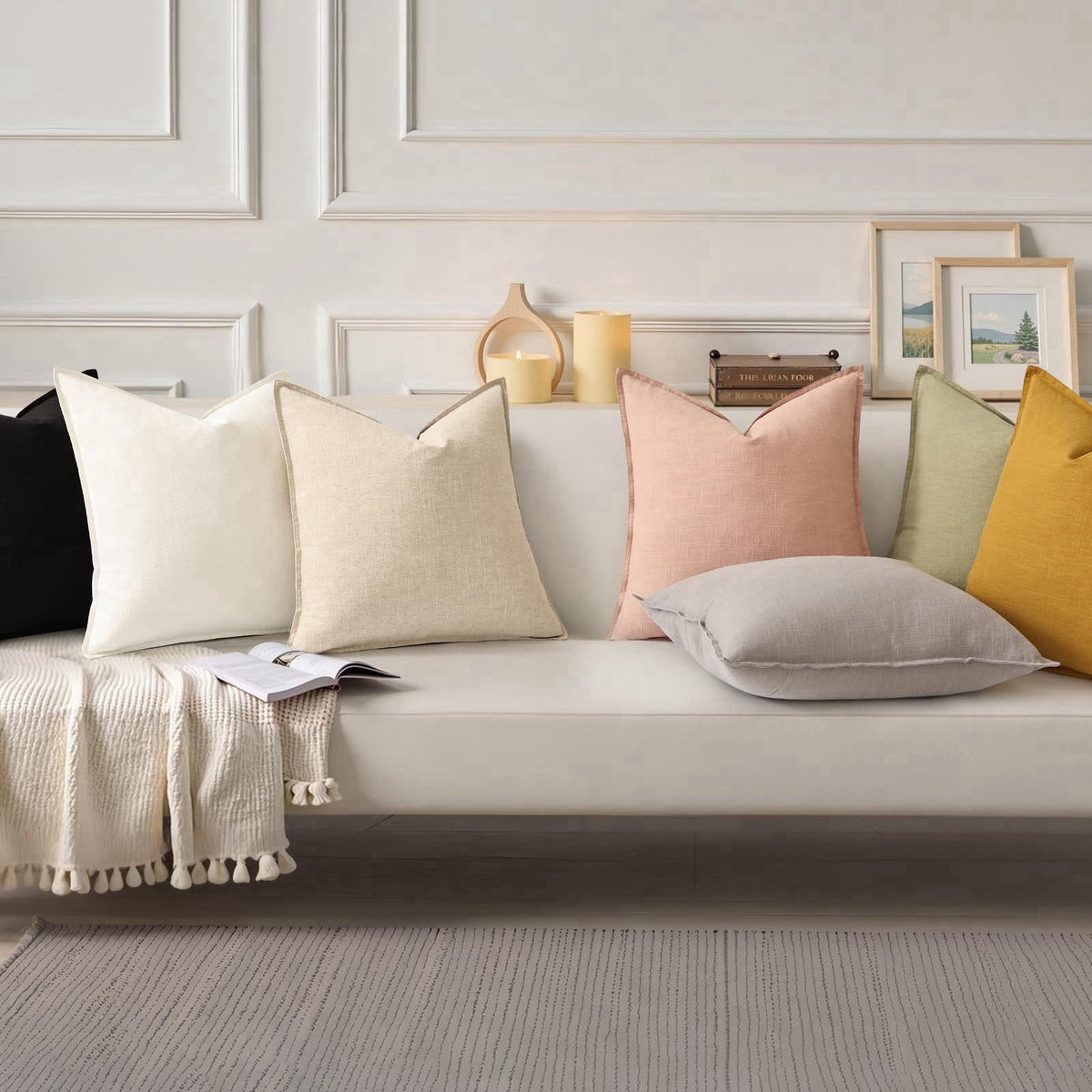 decorUhome – Throw Pillow Covers on display