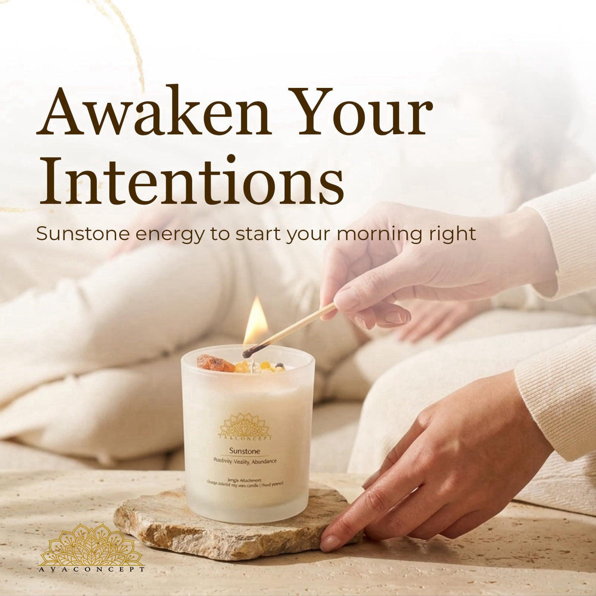 ava concept – Candles on display