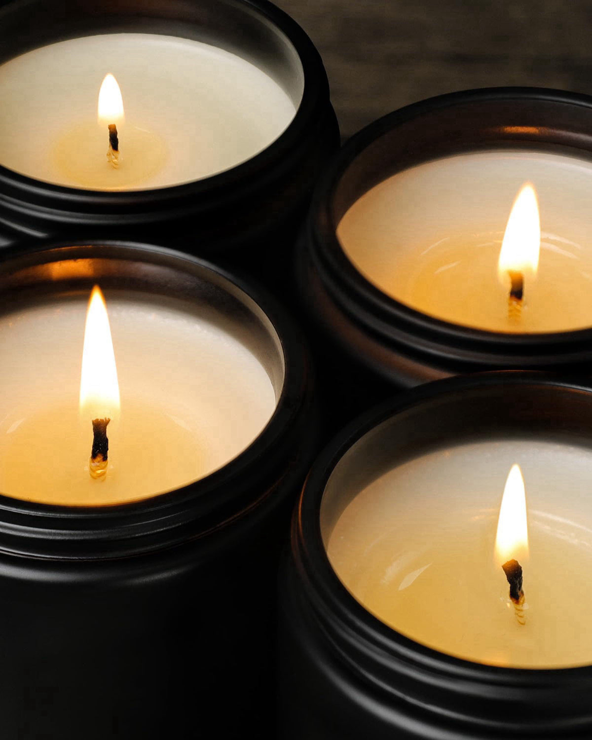 AOOVOO Scented Candles for Men - 4 Pack Candles for Home Scented – alternate angle