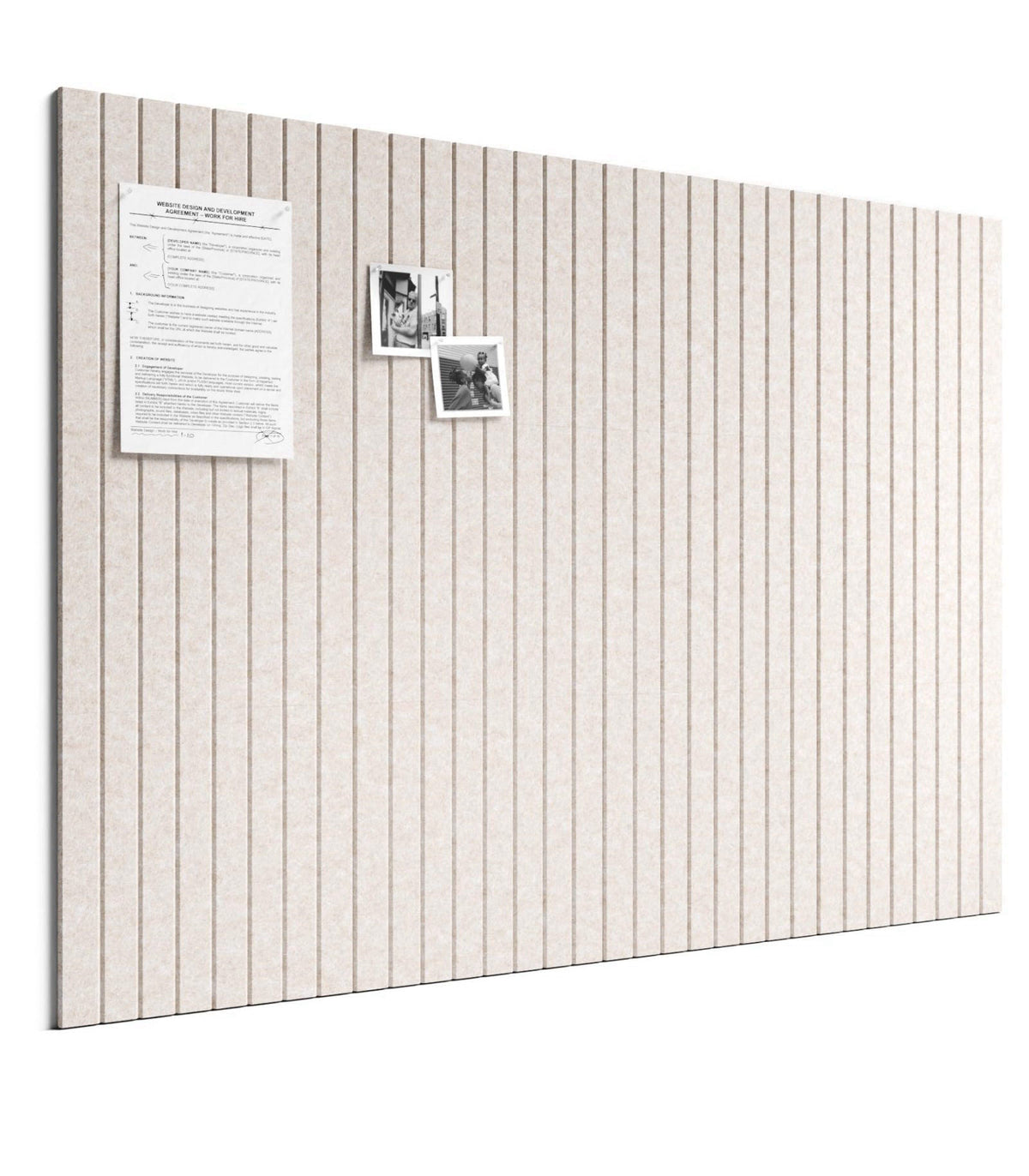 Bumusty Felt Bulletin Board & Cork Board Alternative 48" x 36"
