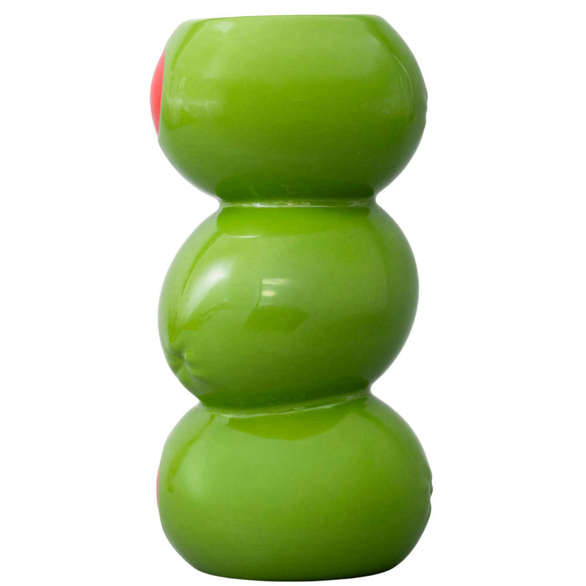 ban.do Novelty Ceramic Vase, Stacked Olives – packaging and label