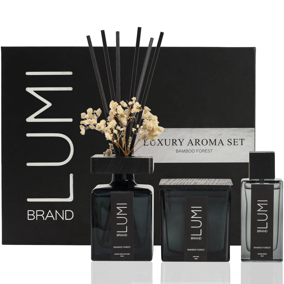 Lumi Brand – Home Fragrance Accessories on display