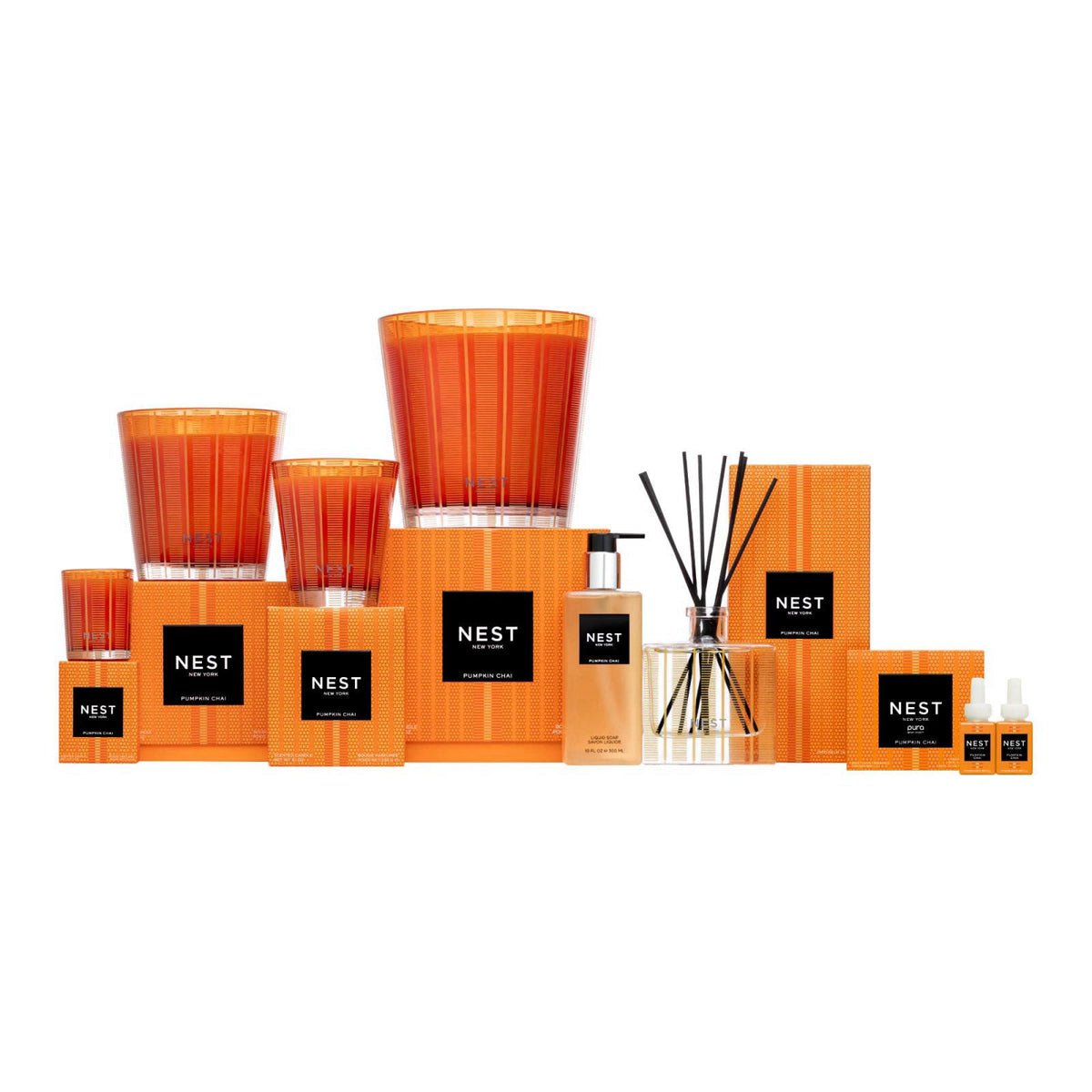 NEST New York Scented Classic Candle Pumpkin Chai by Premium Selection — view 7