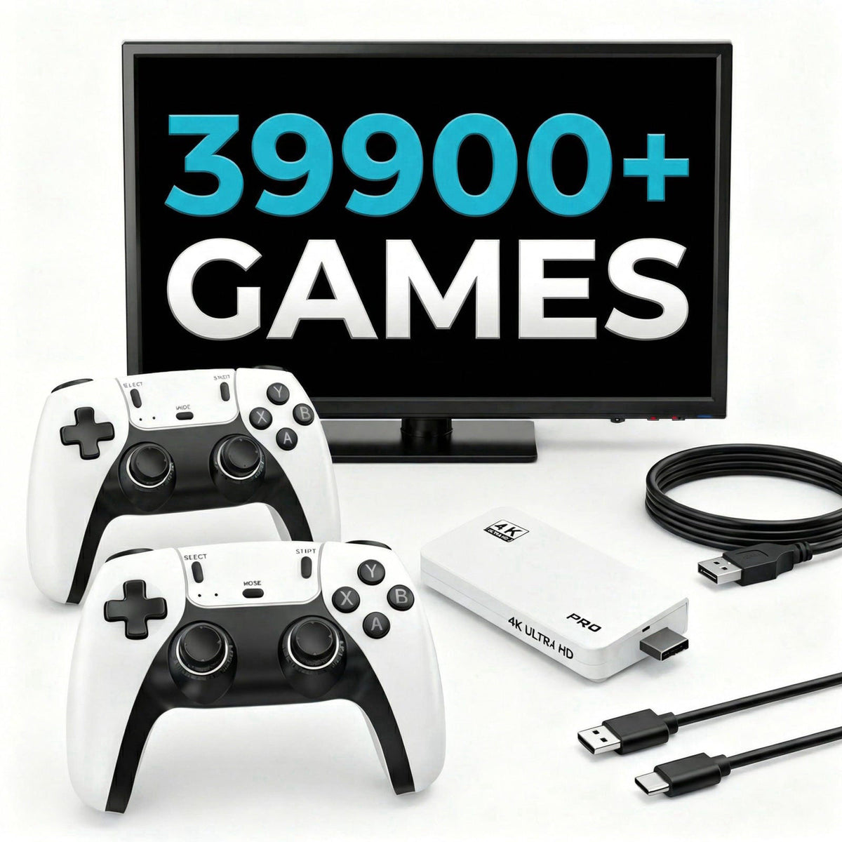 Anyando Retro Gaming Console, 39900+ Games,28 Classic Emulators