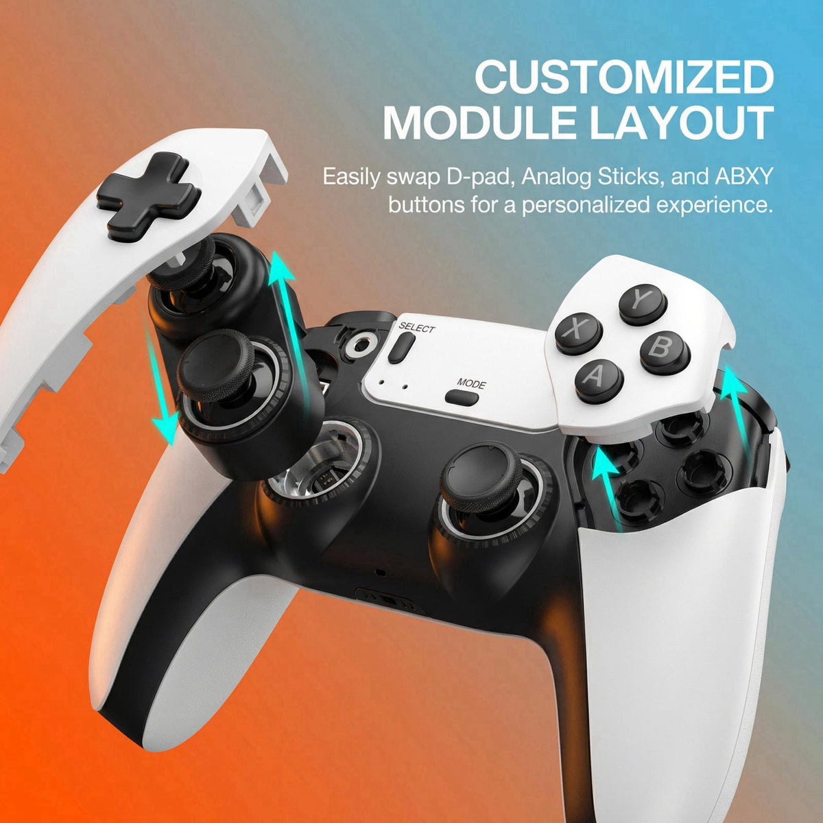 Anyando Retro Gaming Console, 39900+ Games,28 Classic Emulators – packaging and label