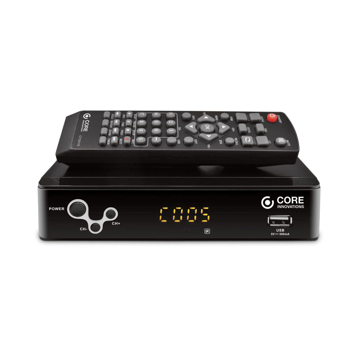 DP CTCB105 Over The Air Digital TV Converter & DVR Box – product photo (Analog-to-Digital (DTV) Converters)