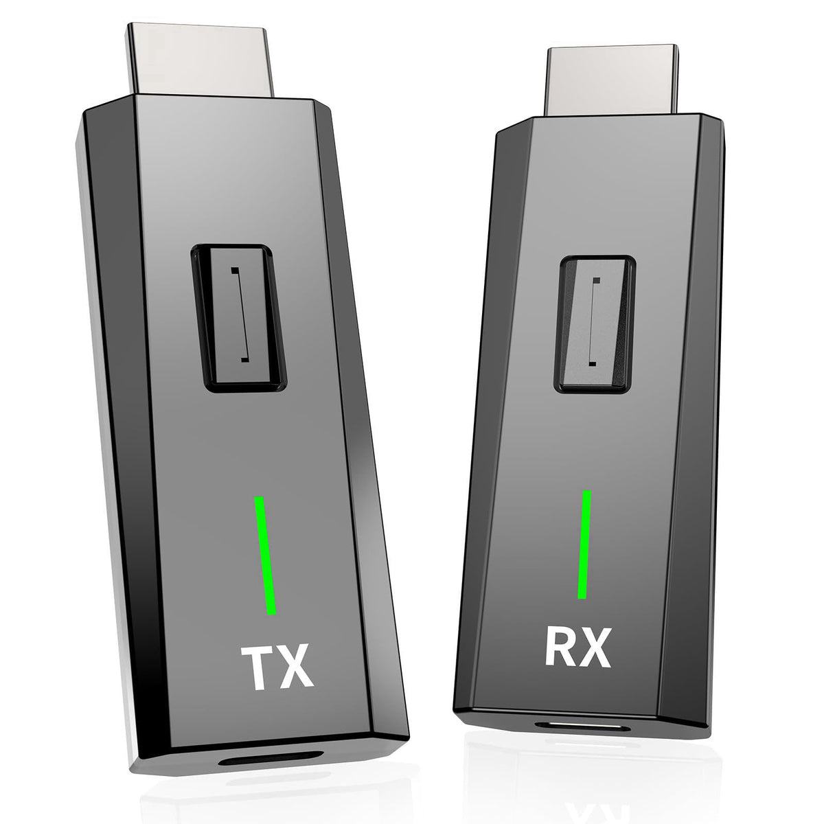 KVZOO Wireless HDMI Transmitter and 2 Receivers 382FT/100M, Plug & Play, 2.4G+5G – product photo (Wireless Audio Receive