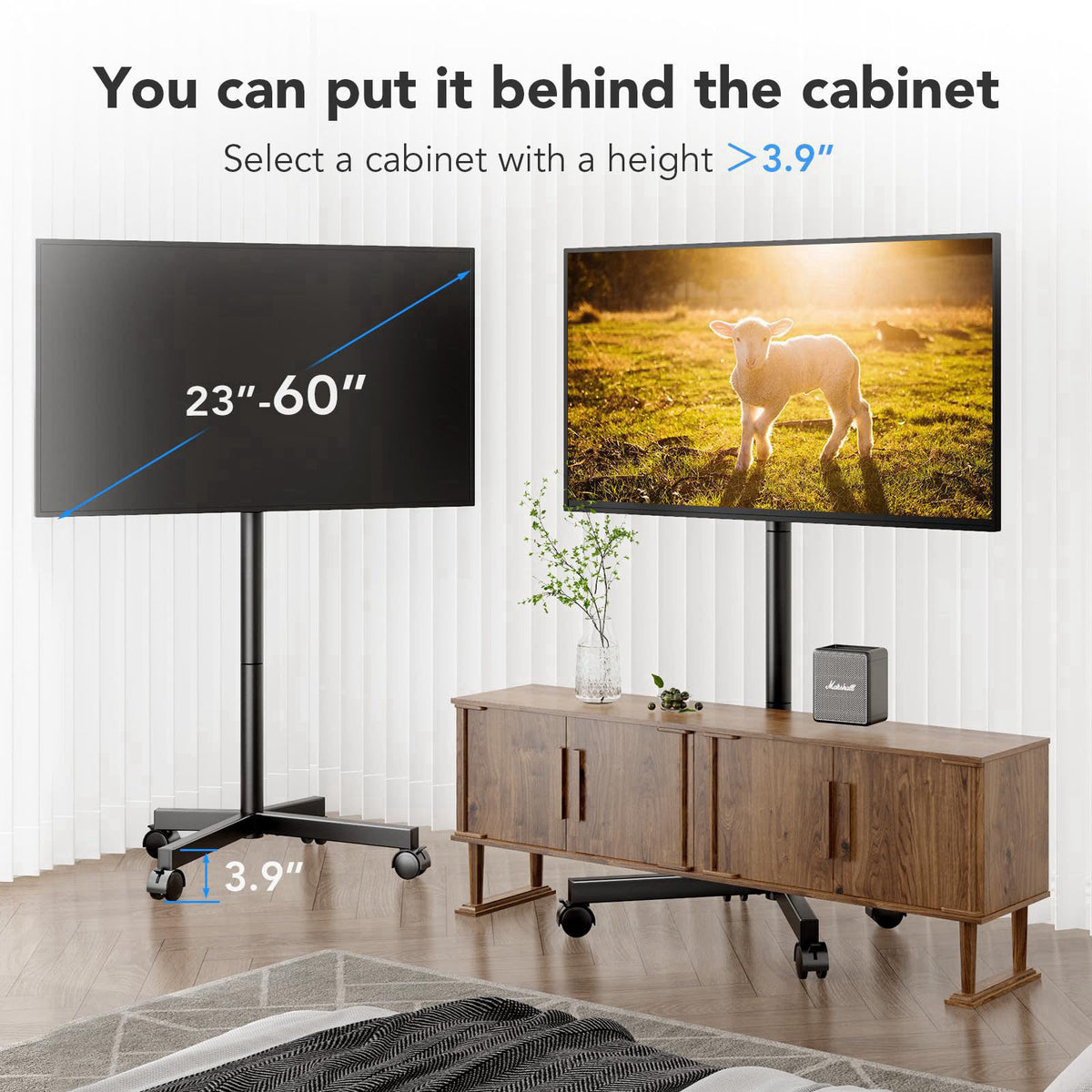 AX WABER – TV Mounts, Stands &amp; Turntables on display