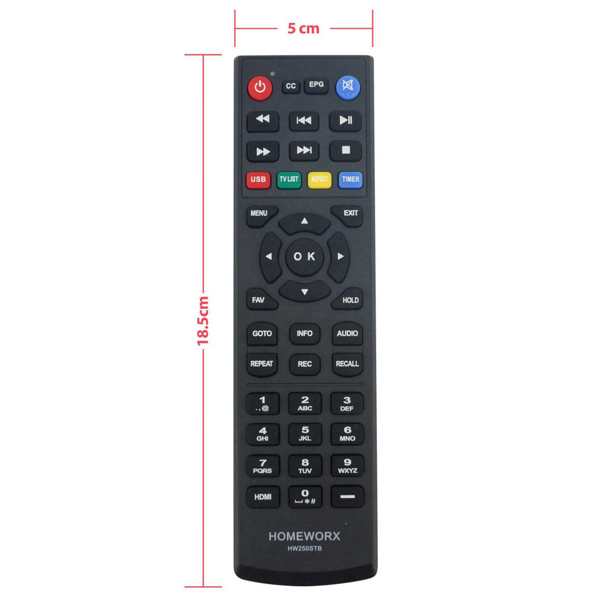 ATSC Digital Converter Box with TV Tuner, TV Recording, USB Multimedia Function, 1080P HDMI, Metal Case, Clear QAM, by M