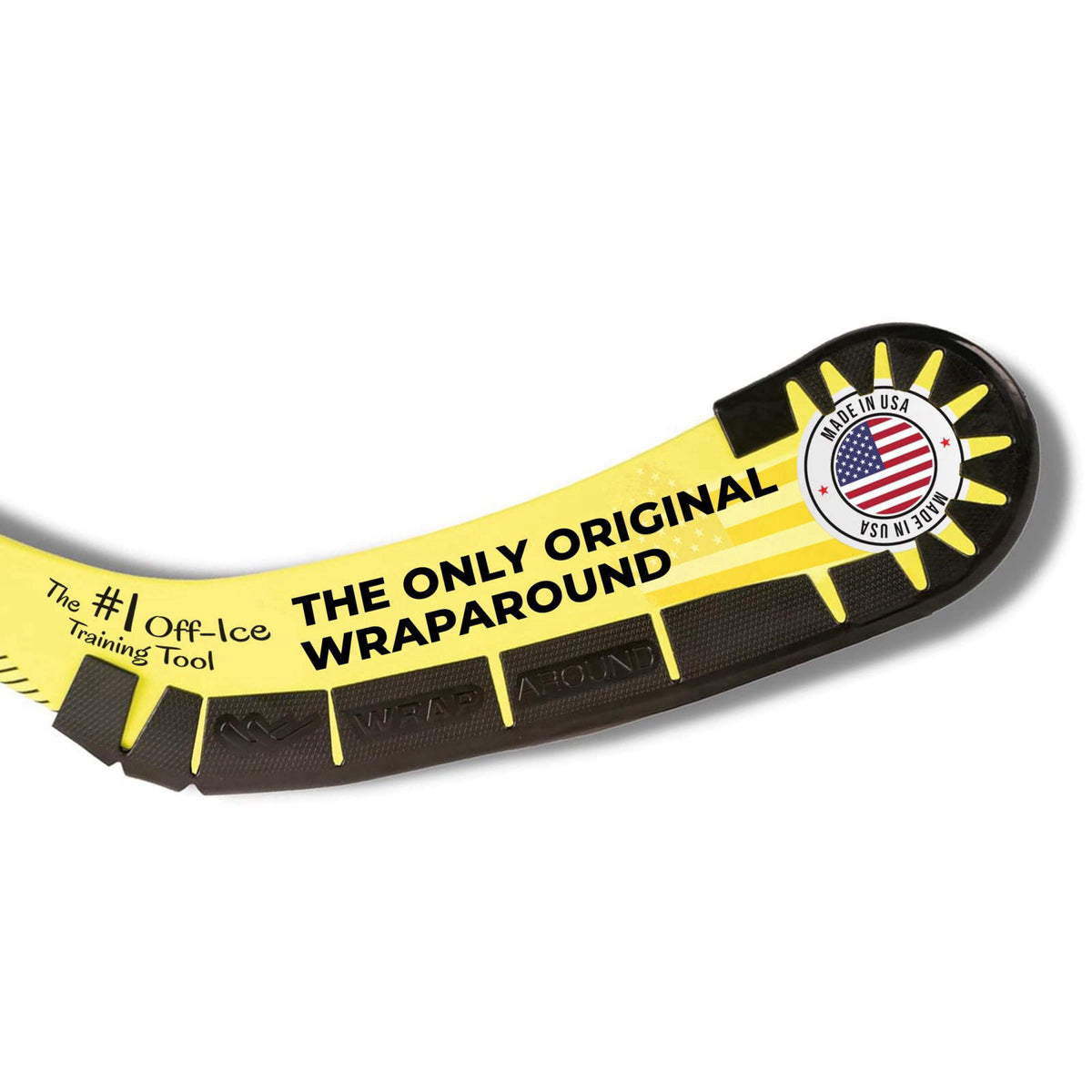 Wraparound Hockey Stick Blade Protector for Off Ice Training, Street Hockey – alternate angle