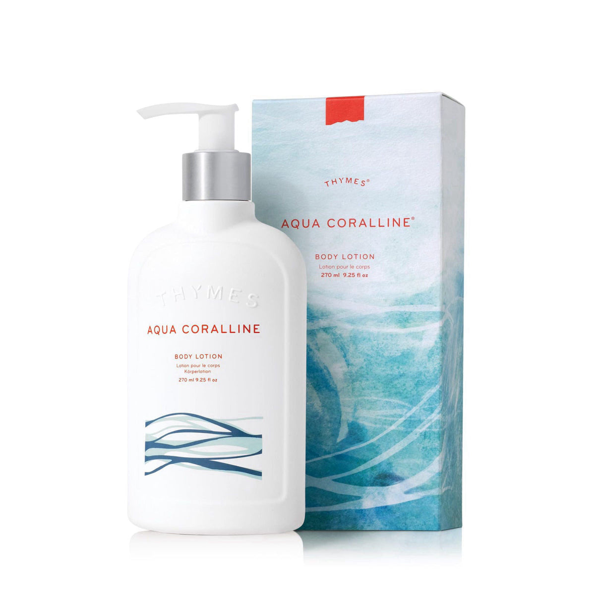 Thymes Body Lotion - 9.25 Fl Oz - Aqua Coralline – product photo (Lotions)