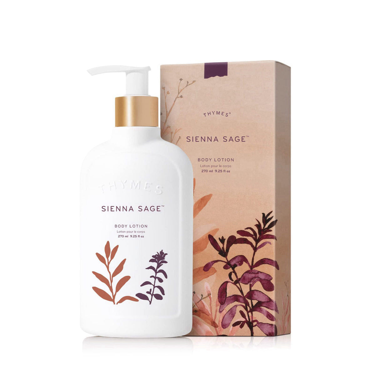 Thymes – Lotions on display