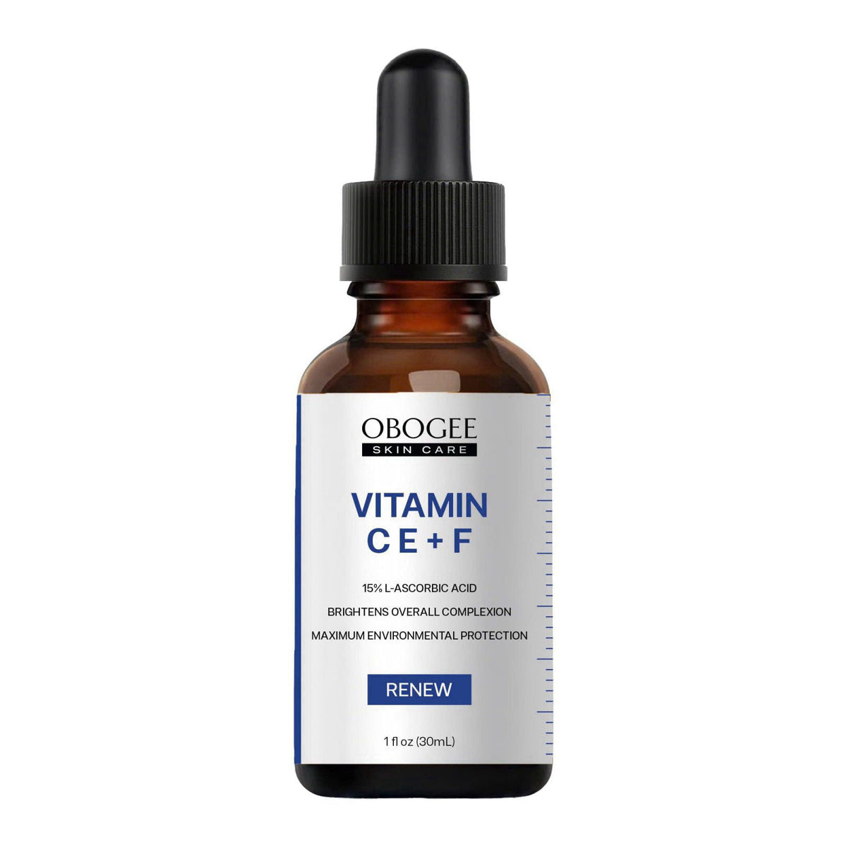 OBOGEE Advanced C E Ferulic Serum, Full Vitamin C Face Serum Anti Aging Skin Care | Enhance Skin Radiance Reduce Fine Li
