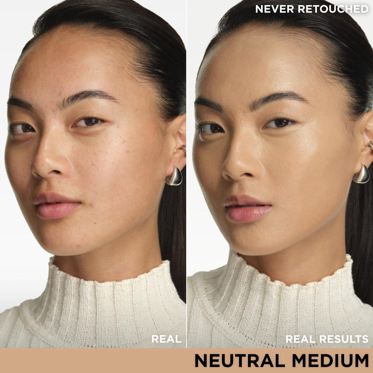 IT Cosmetics CC+ Cream with SPF 50+ Full Coverage Foundation Natural Finish – close-up detail in 13N Neutral Medium (med