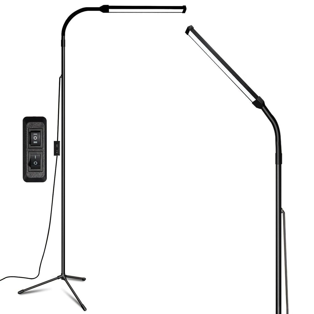EBEST Led Floor Lamp for eyelash extensions Standing light Floor Lamps for Office Standing Lamp Brightness eyelash lamp 