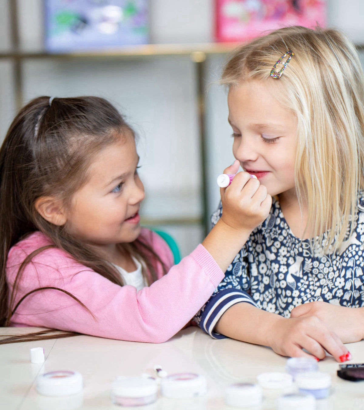 Klee Naturals Deluxe Mineral Play Makeup Kit. Gentle and Non-Toxic. Kid-Friendly. Made in USA. (Candy Cloud Fairy) – bac
