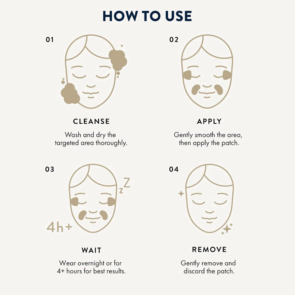 KPLUS k+ Korean Wrinkle Patches for Forehead, Frown Lines & Crow’s Feet, 60ct – alternate angle