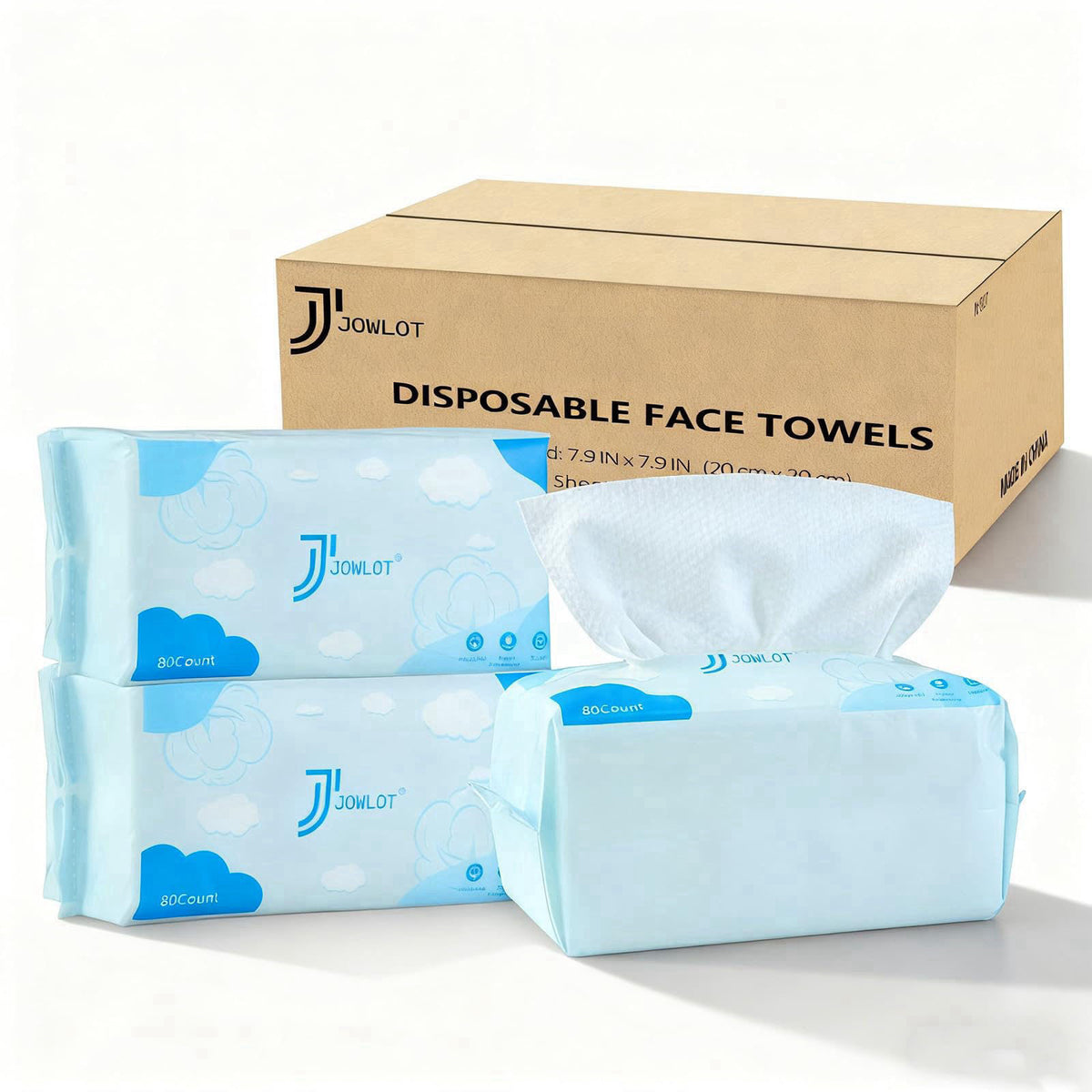 JOWLOT – Cloths &amp; Towelettes on display