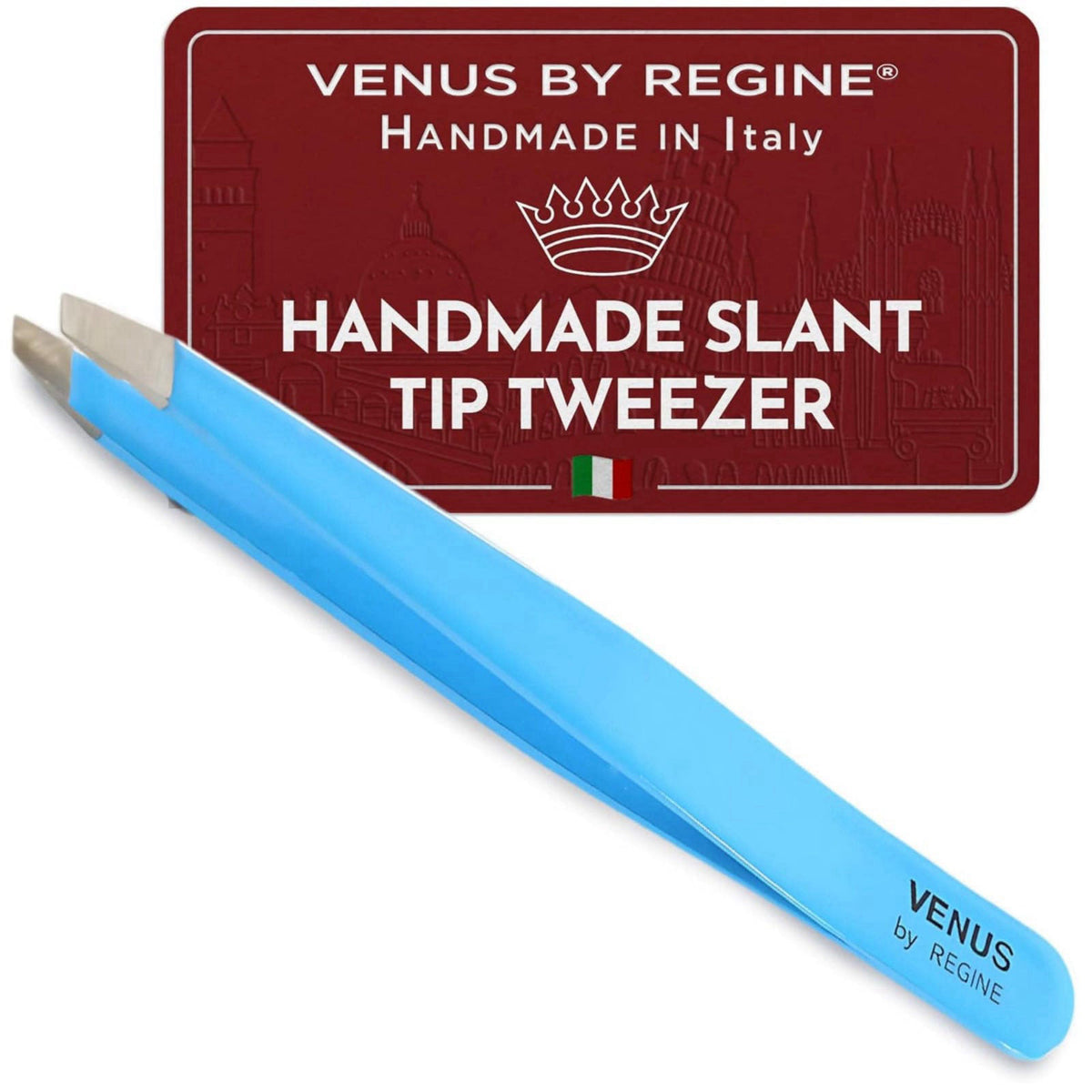 Regine Switzerland Venus by Regine Slant Tweezers, Blue