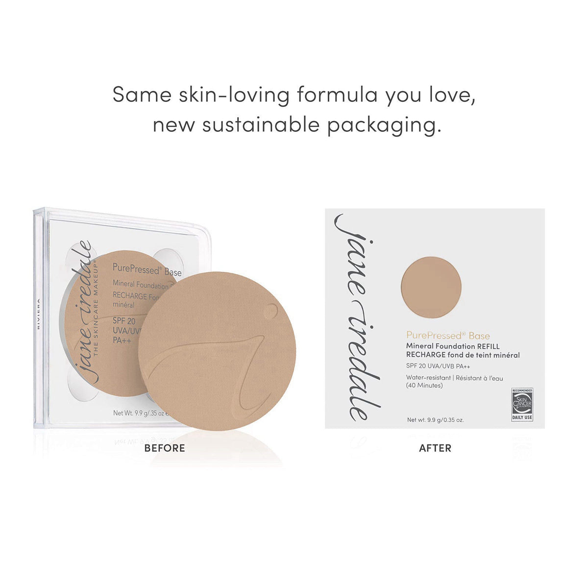Jane Iredale PurePressed Base Mineral Powder Foundation, Radiant – alternate angle