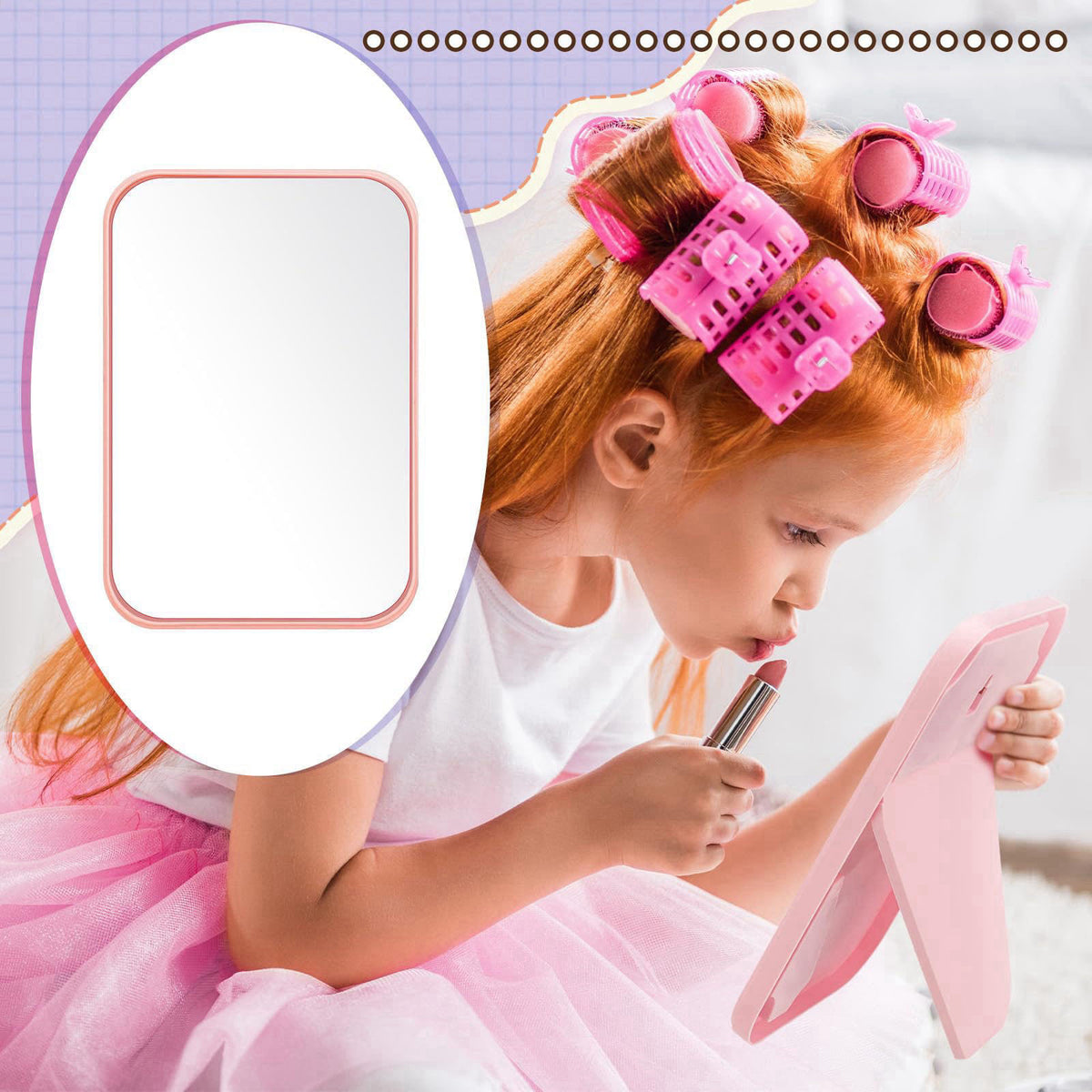 DoubleFill – Makeup Mirrors on display