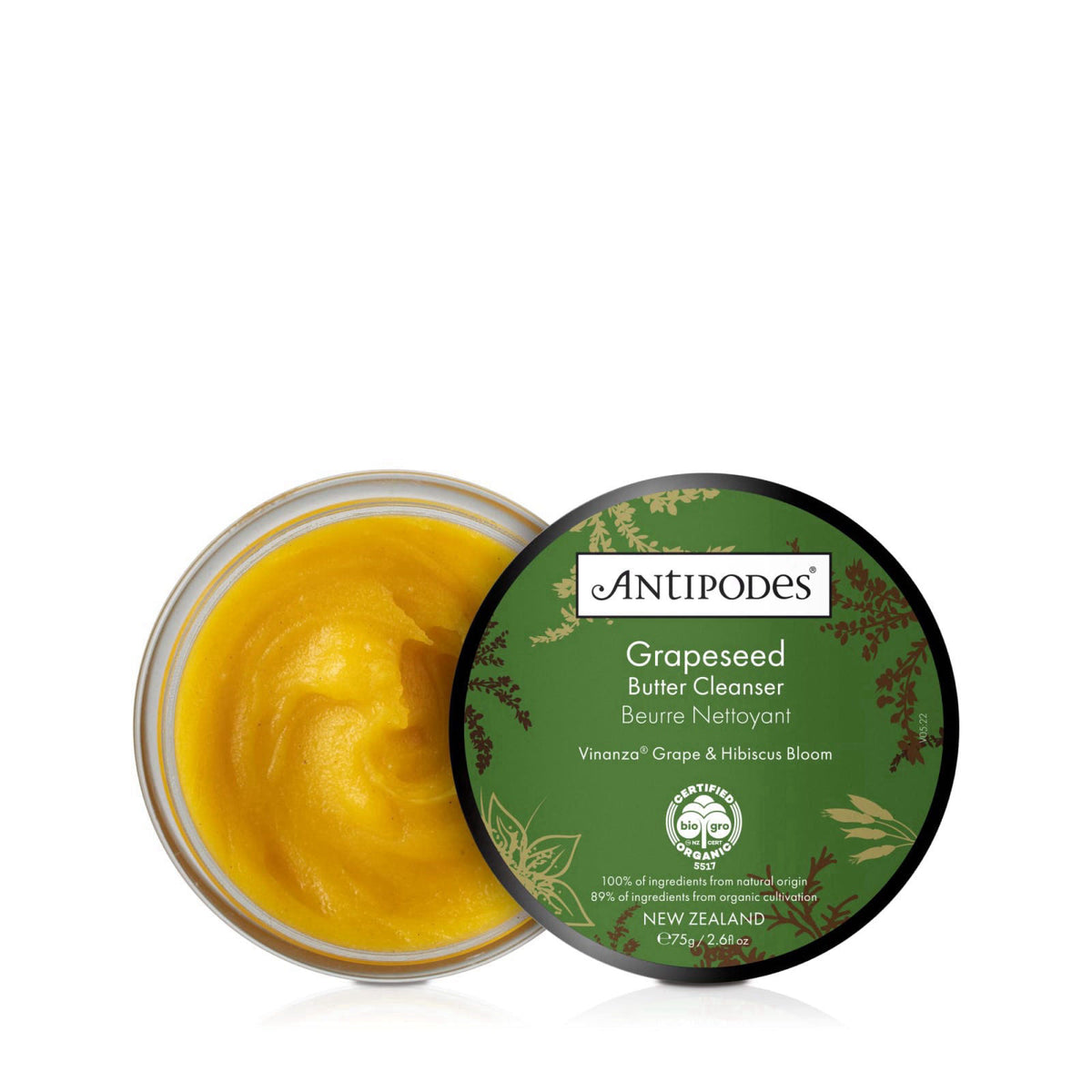 ANTIPODES Grapeseed Butter Cleanser, 75 ML – product photo (Washes)