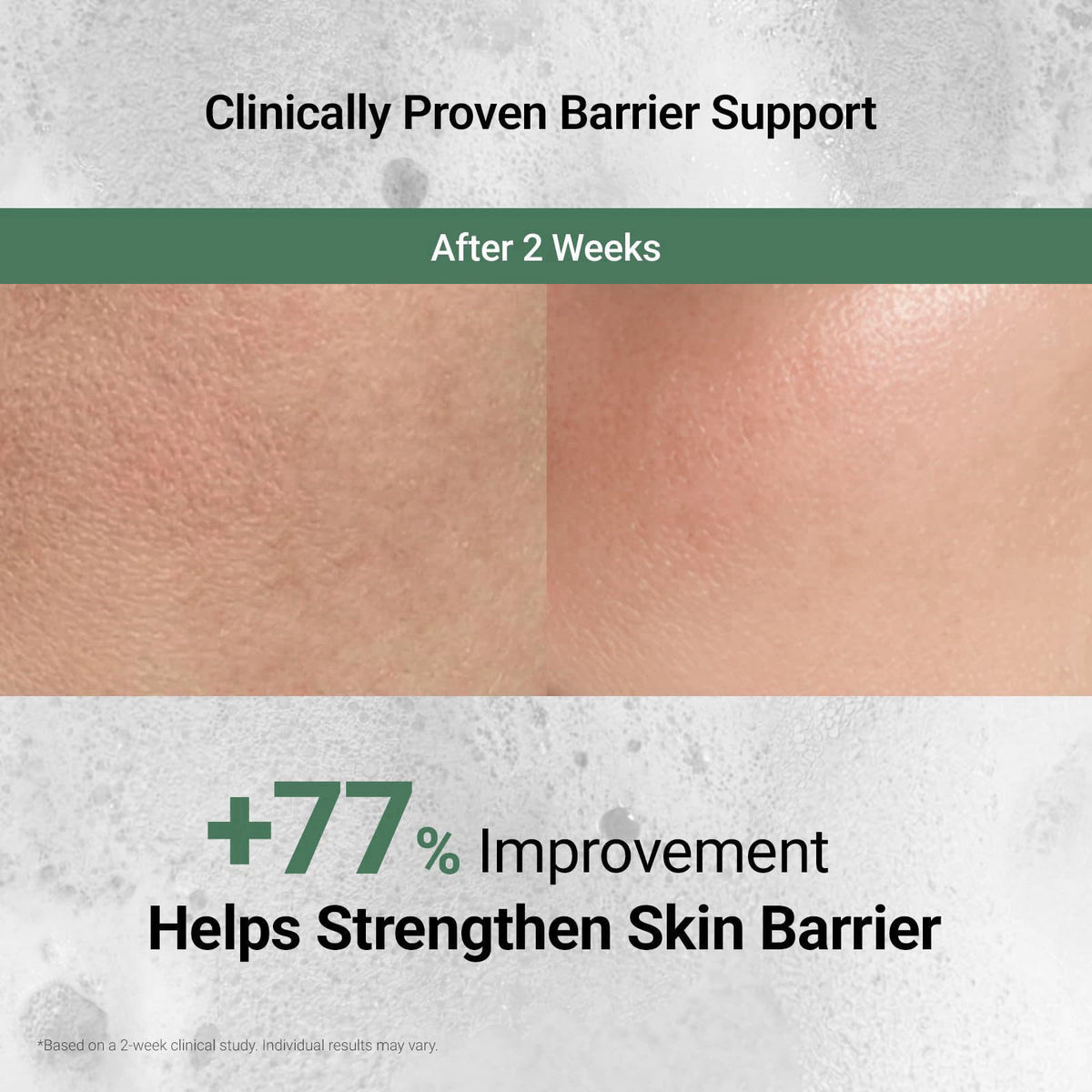 DA EFFECT pH Balancing Barrier Cleanser, Gentle Amino Acid Wash, 90ml – packaging and label