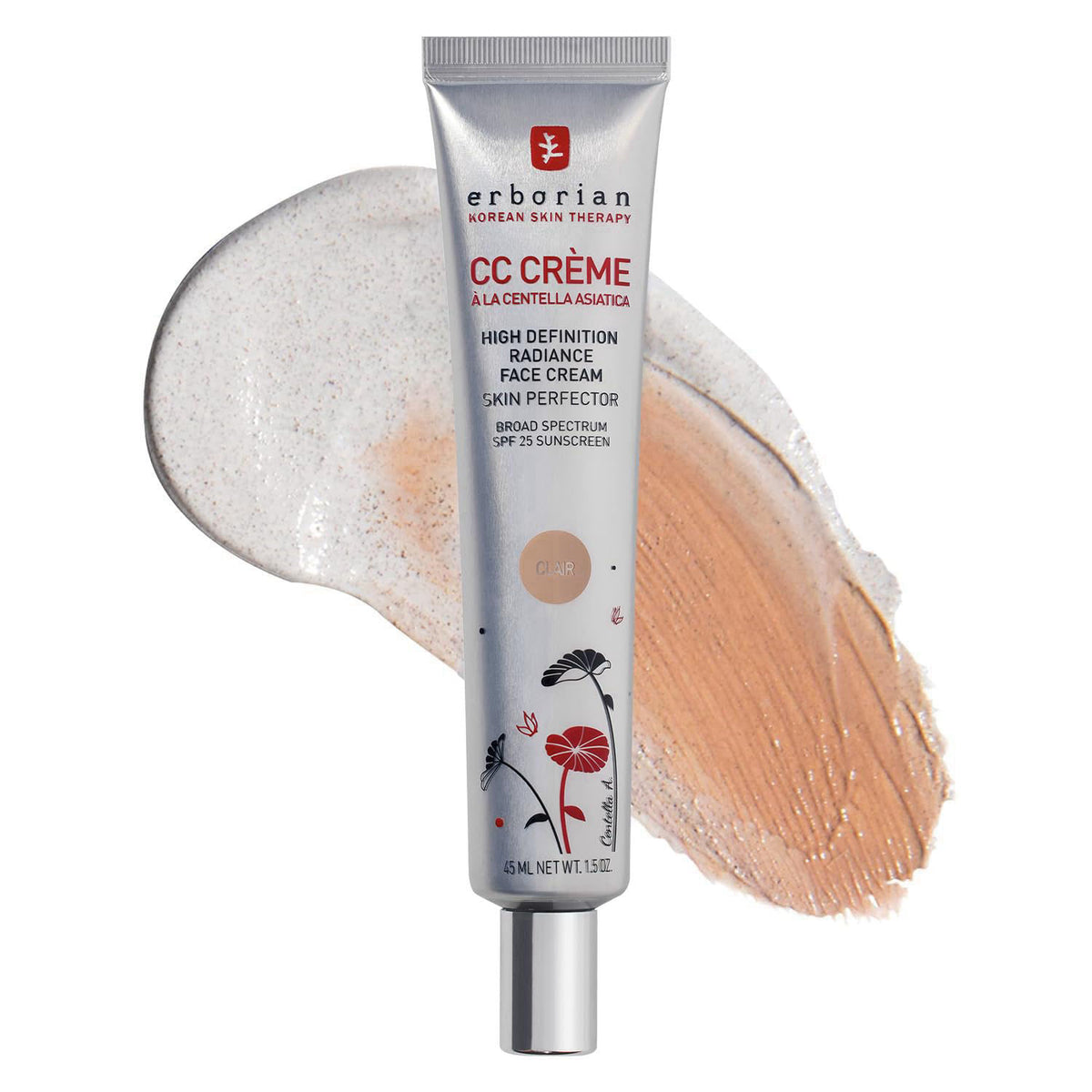 Erborian CC Cream, Color-Correct, Evens Tone, Korean Skincare Makeup Hybrid – product photo (CC Creams)
