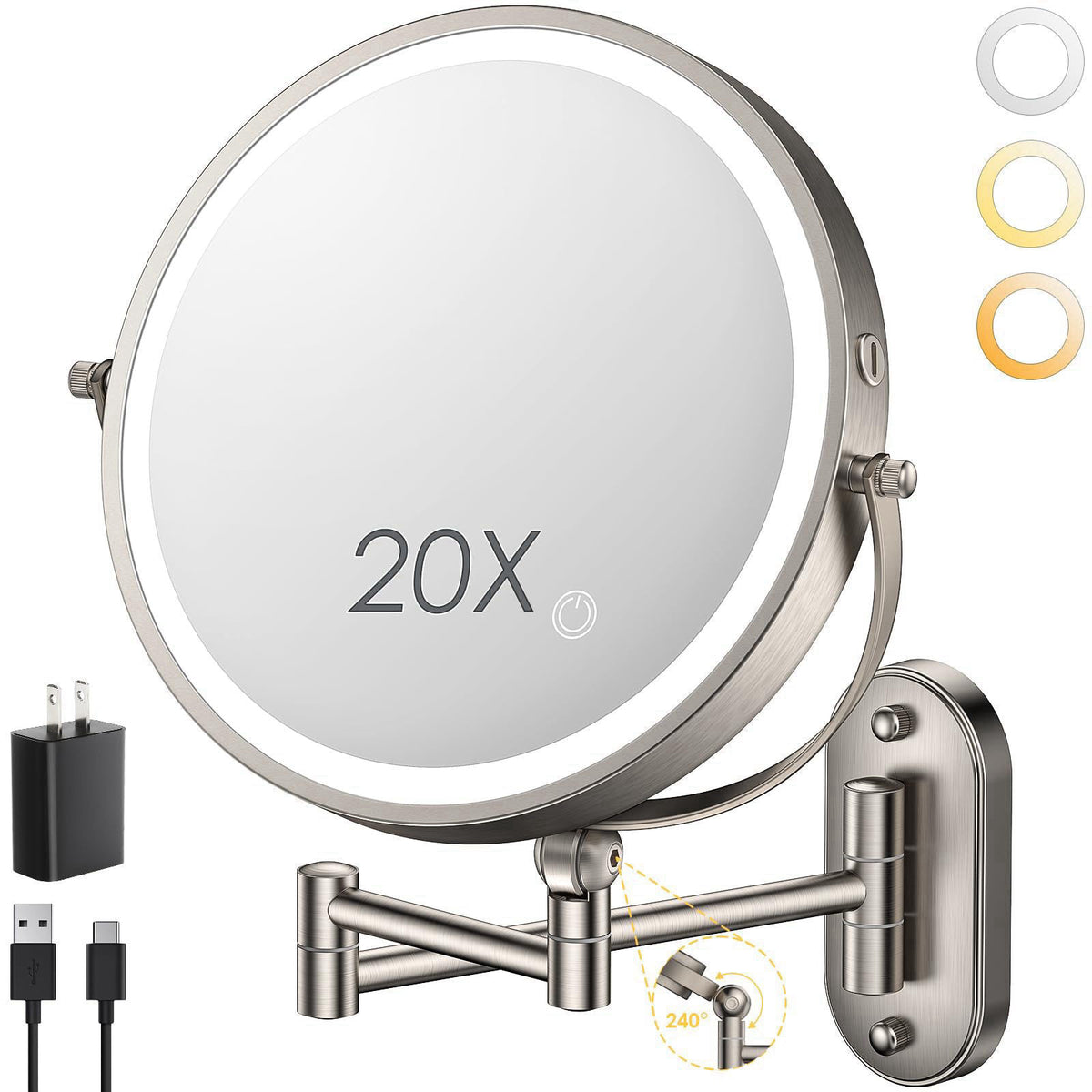 ZLOKLA – Makeup Mirrors on display