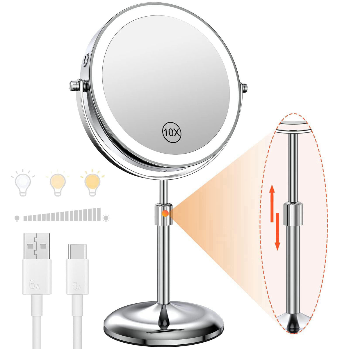 Benbilry – Makeup Mirrors on display