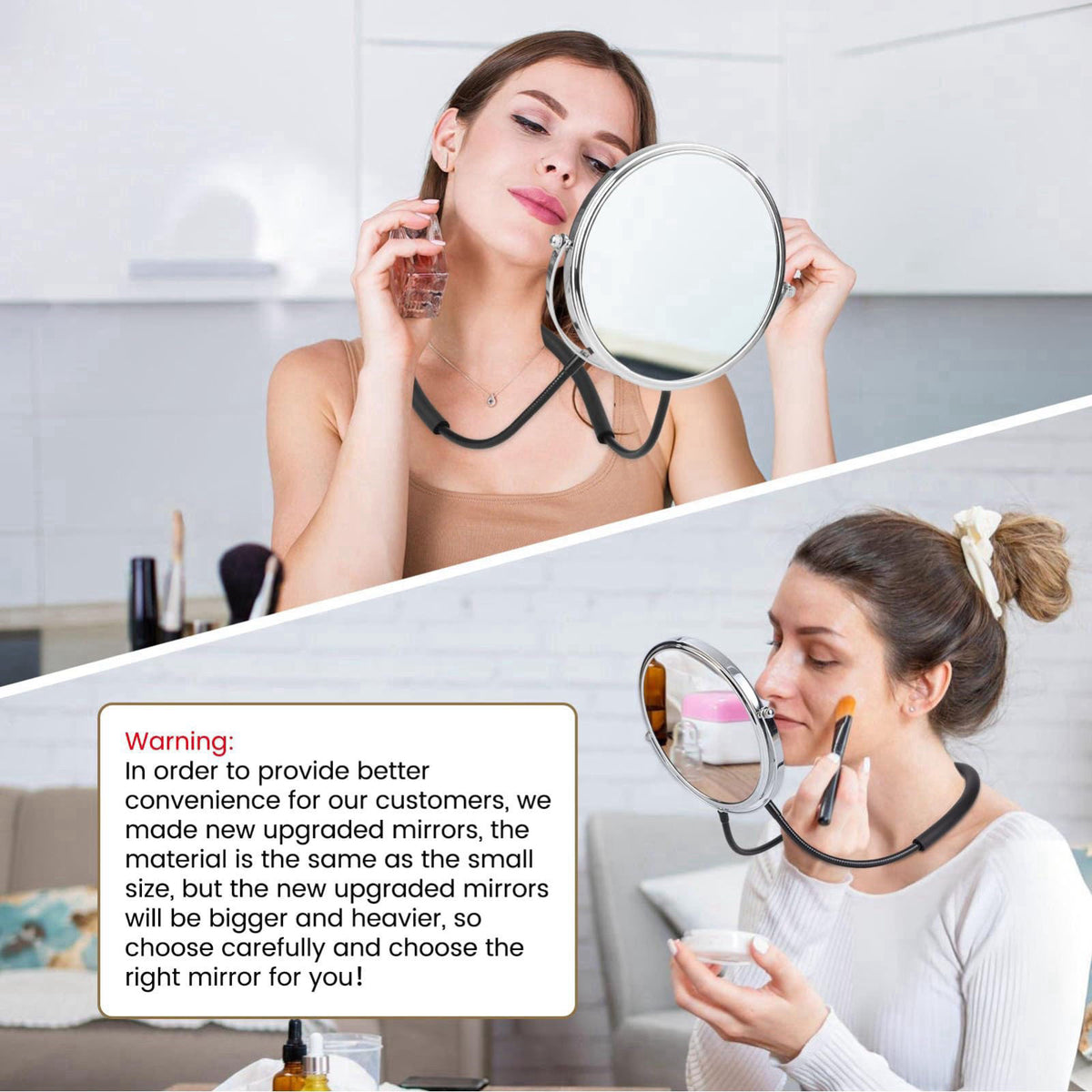 Deikoliuna – Makeup Mirrors on display