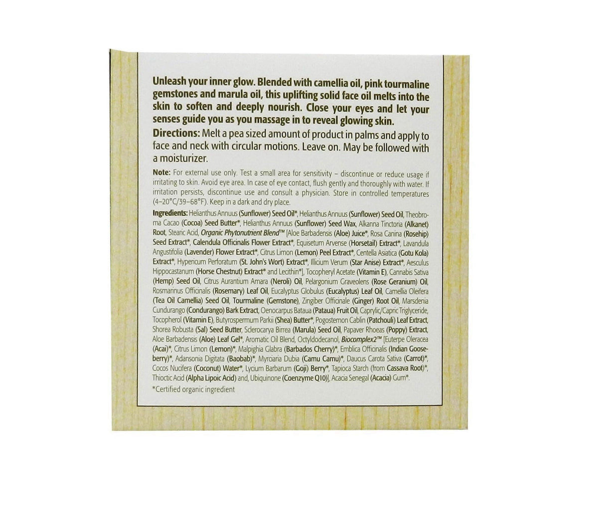 Eminence Camellia Glow Solid Face Oil, 1 Ounce – full view
