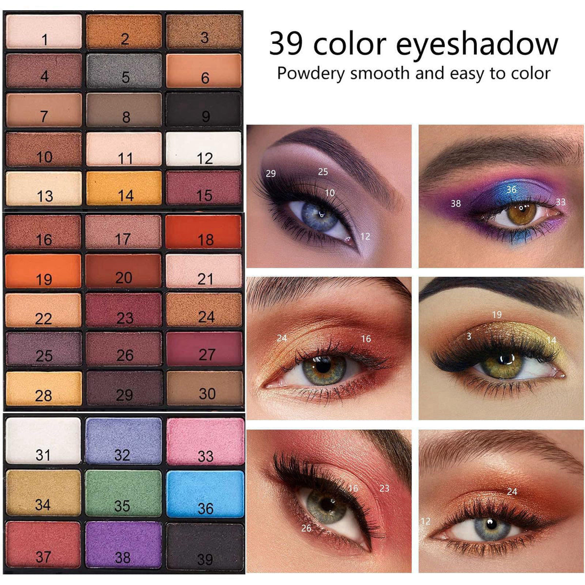 MISS ROSE M 58 Color Professional Makeup pallet, Makeup Kit for Women Full Kit, All In One Make up Kit Set, Makeup Gift 