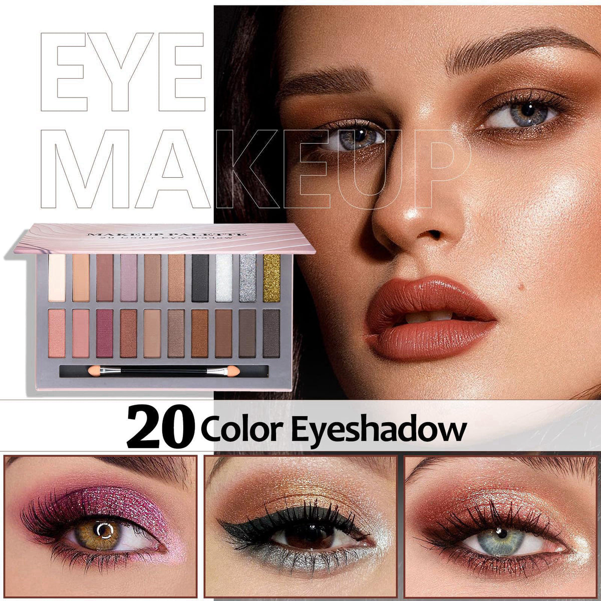 venshun Makeup Kit for Women Full Kit Makeup Sets for Teenagers Makeup Kits for Women Teen Girls Includes 20 Colors Eyes