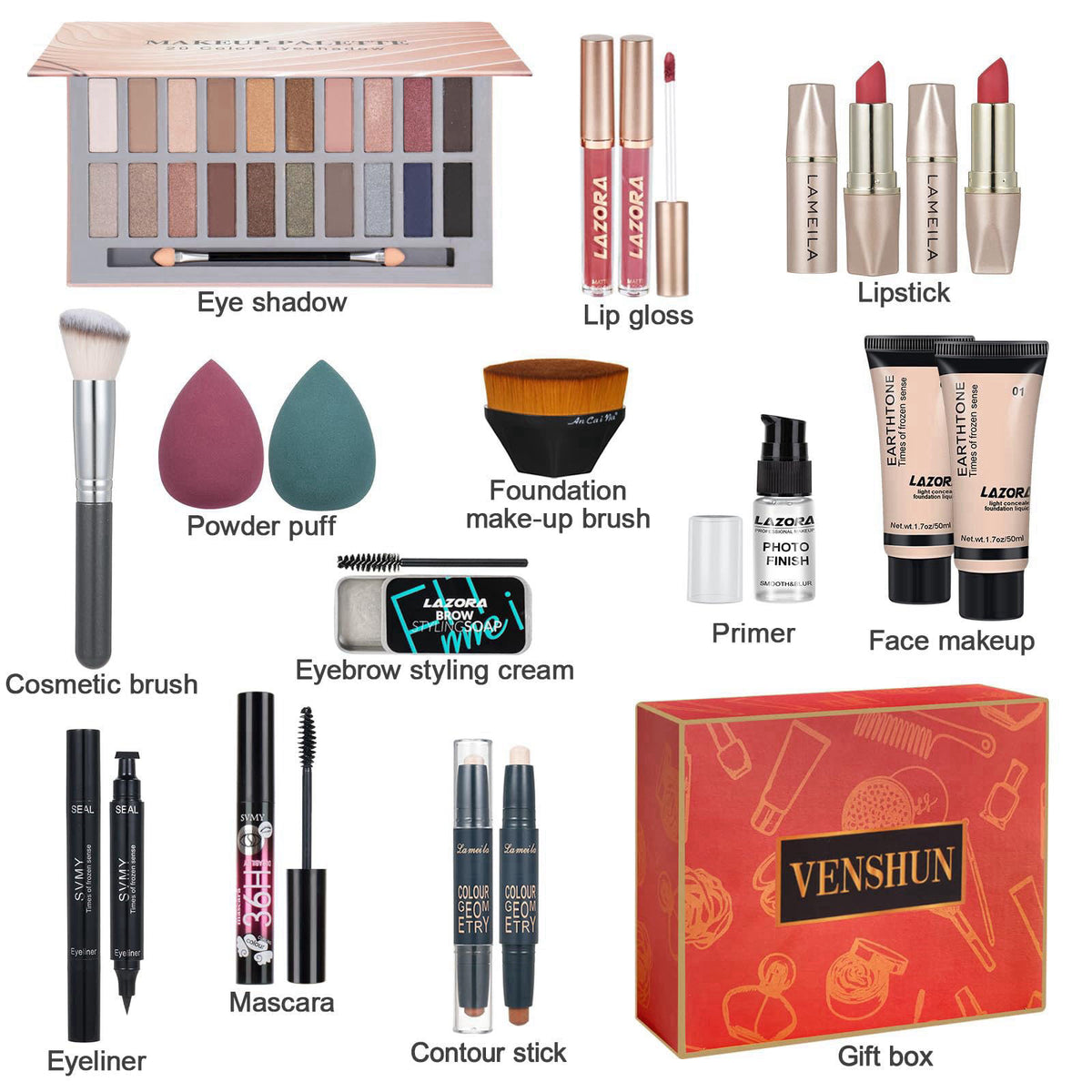 venshun – Makeup Sets on display