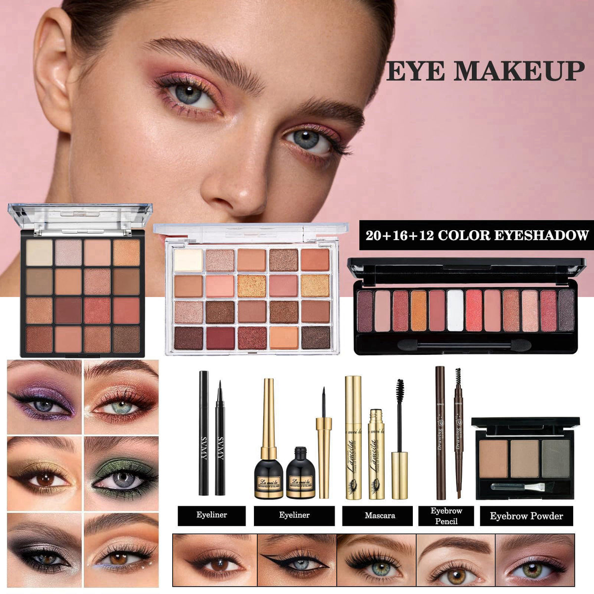 SIGHTLING Makeup Kit for Women Full Kit, All In One Makeup Gift Set for Women & Girls – full view