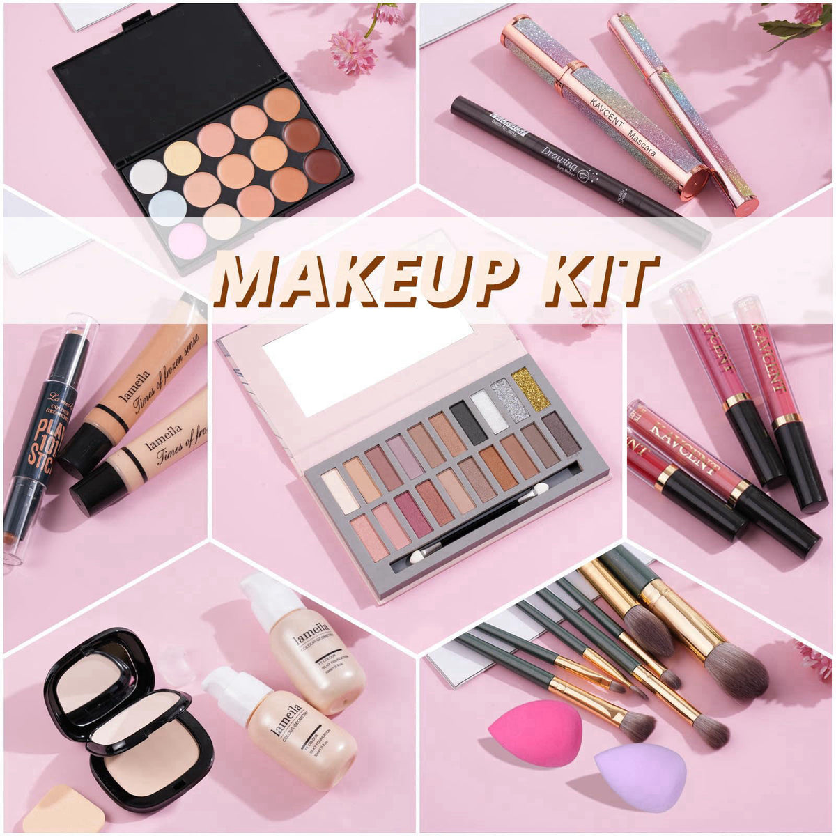 KAVCENT – Makeup Sets on display